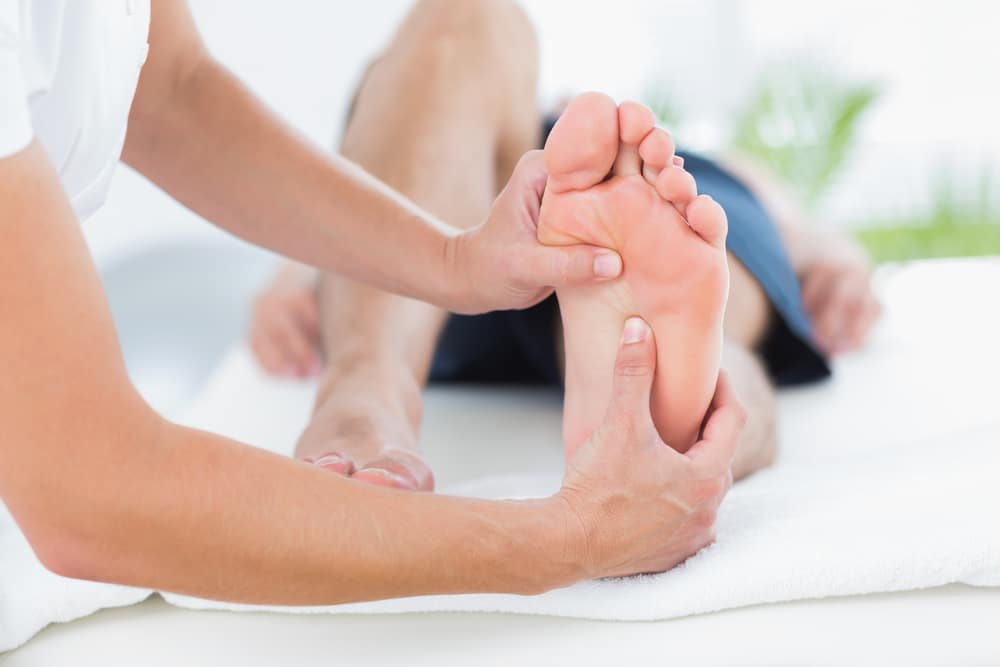 Foot massage orgasms